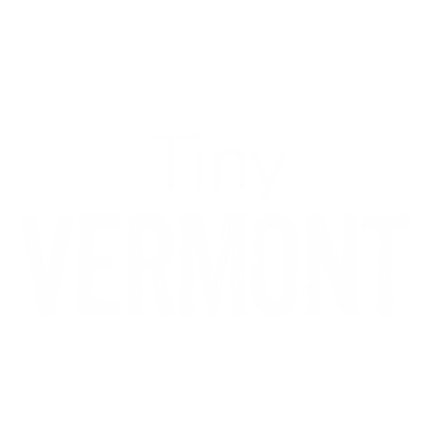 Tiny Vermont Logo (White) Mobile